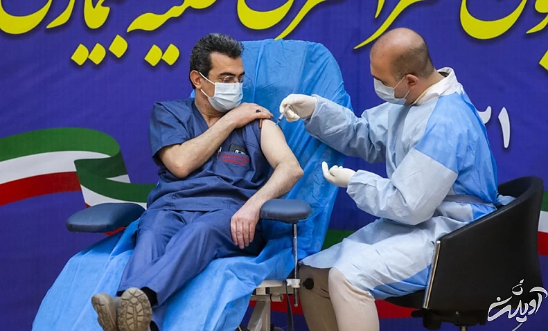 تصاویر آغاز واکسیناسیون کرونا در ایران